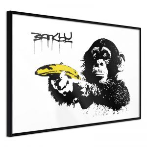 Banksy: Banana Gun II | 30x20 Bílý rám, 30x20 Bílý rám s paspartou, 30x20 Černý rám, 30x20 Černý rám s paspartou, 30x20 Zlatý rám, 30x20 Zlatý rám s paspartou, 45x30 Bílý rám, 45x30 Bílý rám s paspartou, 45x30 Černý rám, 45x30 Černý rám s paspartou, 45x30 Zlatý rám, 45x30 Zlatý rám s paspartou, 60x40 Bílý rám, 60x40 Bílý rám s paspartou, 60x40 Černý rám, 60x40 Černý rám s paspartou, 60x40 Zlatý rám, 60x40 Zlatý rám s paspartou, 90x60 Bílý rám, 90x60 Bílý rám s paspartou, 90x60 Černý rám, 90x60 Černý rám s paspartou, 90x60 Zlatý rám, 90x60 Zlatý rám s paspartou