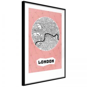 City map: London (Pink) | 20x30 Bílý rám, 20x30 Bílý rám s paspartou, 20x30 Černý rám, 20x30 Černý rám s paspartou, 20x30 Zlatý rám, 20x30 Zlatý rám s paspartou, 30x45 Bílý rám, 30x45 Bílý rám s paspartou, 30x45 Černý rám, 30x45 Černý rám s paspartou, 30x45 Zlatý rám, 30x45 Zlatý rám s paspartou, 40x60 Bílý rám, 40x60 Bílý rám s paspartou, 40x60 Černý rám, 40x60 Černý rám s paspartou, 40x60 Zlatý rám, 40x60 Zlatý rám s paspartou