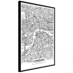 City Map: London | 20x30 Bílý rám, 20x30 Bílý rám s paspartou, 20x30 Černý rám, 20x30 Černý rám s paspartou, 20x30 Zlatý rám, 20x30 Zlatý rám s paspartou, 30x45 Bílý rám, 30x45 Bílý rám s paspartou, 30x45 Černý rám, 30x45 Černý rám s paspartou, 30x45 Zlatý rám, 30x45 Zlatý rám s paspartou, 40x60 Bílý rám, 40x60 Bílý rám s paspartou, 40x60 Černý rám, 40x60 Černý rám s paspartou, 40x60 Zlatý rám, 40x60 Zlatý rám s paspartou