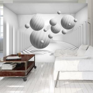 Fototapeta - Balls in White | 100x70, 150x105, 200x140, 250x175, 300x210, 350x245, 400x280