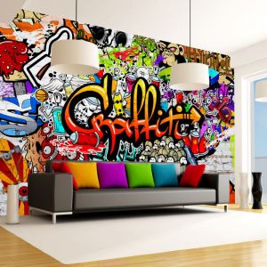 Fototapeta - Colorful Graffiti | 100x70, 150x105, 200x140, 250x175, 300x210, 350x245, 400x280