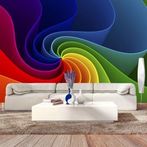 Fototapeta - Colorful Pinwheel | 100x70, 150x105, 200x140, 250x175, 300x210, 350x245, 400x280