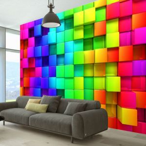 Fototapeta - Colourful Cubes | 100x70, 150x105, 200x140, 250x175, 300x210, 350x245, 400x280