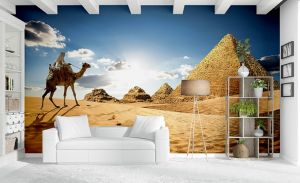 Tapeta Egypt pyramidy (Vel. (šířka x výška) 504 x 310 cm)
