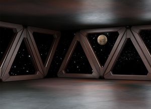 3D tapeta Vesmírná stanice