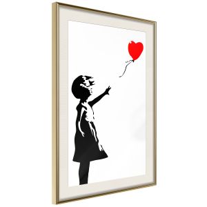 Banksy: Girl with Balloon I Artgeist
