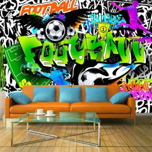 Fototapeta - Football Graffiti Artgeist