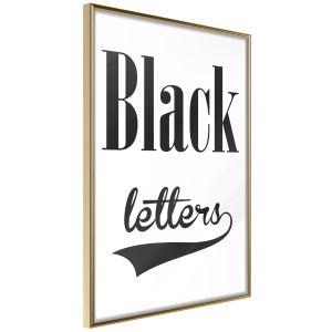 Black Lettering Artgeist