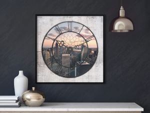 City Clock (Square) Artgeist