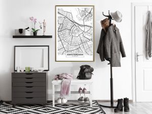 City map: Amsterdam Artgeist