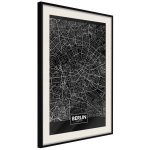 City Map: Berlin (Dark) Artgeist