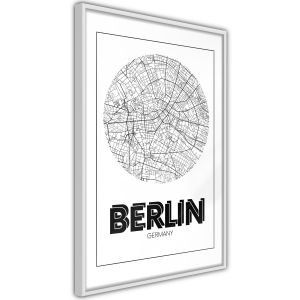 City Map: Berlin (Round) Artgeist