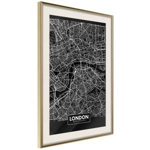 City Map: London (Dark) Artgeist