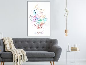 City Map: Madrid (Colour) Artgeist