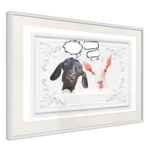 Conversation of Two Goats Artgeist