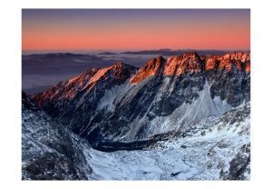 Fototapeta - Beautiful sunrise in the Rocky Mountains Artgeist