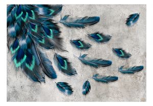 Fototapeta - Blown Feathers Artgeist