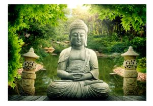 Fototapeta - Buddha's garden Artgeist