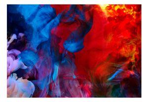 Fototapeta - Colored flames Artgeist