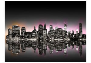 Fototapeta - Colorful glow over NYC Artgeist