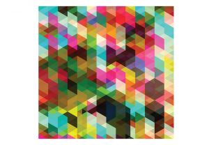 Fototapeta - Colourful Geometry Artgeist