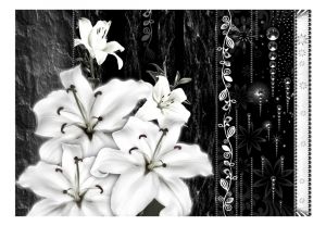 Fototapeta - Crying lilies Artgeist