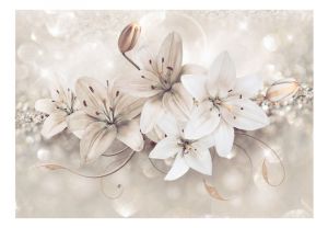 Fototapeta - Diamond Lilies Artgeist