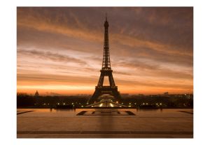 Fototapeta - Eiffel tower at dawn Artgeist