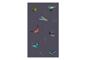 Fototapeta - Flight of hummingbirds Artgeist
