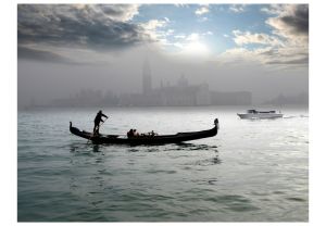 Fototapeta - Gondola ride in Venice Artgeist
