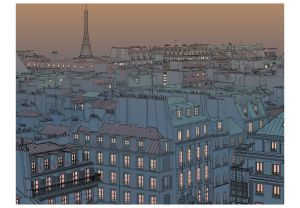 Fototapeta - Good evening Paris! Artgeist