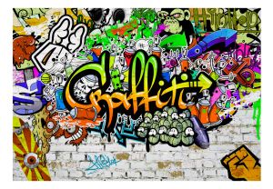 Fototapeta - Graffiti on the Wall Artgeist