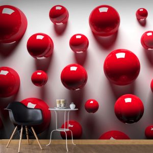 Fototapeta - Red Balls | 100x70, 150x105, 200x140, 250x175, 300x210, 350x245, 400x280