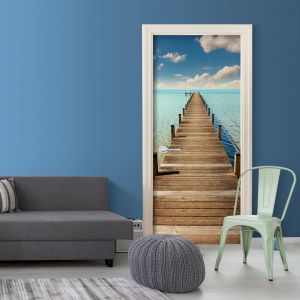 Fototapeta na dveře - Turquoise Harbour