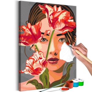 Malování podle čísel - Asian Beauty | 40x60