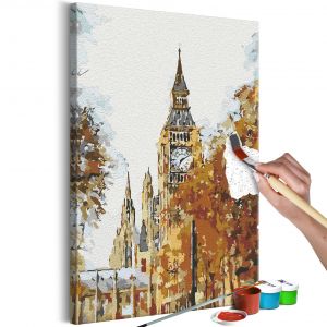 Malování podle čísel - Autumn in London | 40x60