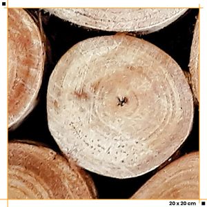 Tapeta špalky dřeva 20 x 20 cm nahled
